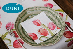 Duni Frühlingsserie Painted Tulips.