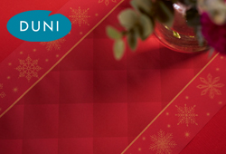 Duni Weihnachtsserie Rhombus Bordeaux.