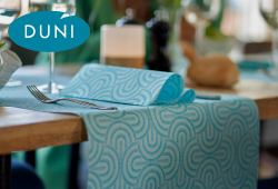 Duni Breeze Mint Blue - Urlaubsfeeling mit einer zarten Meeresbrise