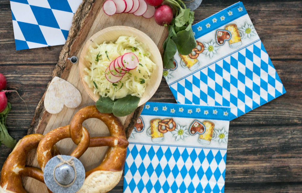 Mottodeko Bayern für ein zünftiges Bierfest.