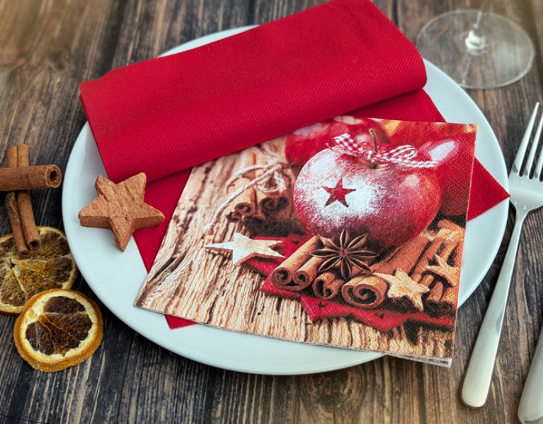 Weihnachtsservietten