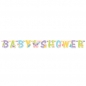 Girlande mit Schriftzug -Baby Shower-