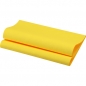 60er Pack Duni Bio Dunisoft Servietten, 40 x 40 cm in Gelb.