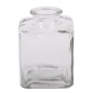 Glas Väschen eckig, 10 cm.