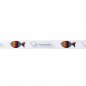 Tischband, Schleifenband Regenbogenfisch -zur Konfirmation-, 15 mm.