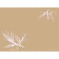Bio Dunicel® Tischsets Leaves Natural, 30 x 40 cm.