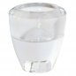 Duni Glas Kerzenhalter 2 in 1 für Spitzkerzen, Leuchterkerzen und Teelichter.