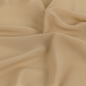 3 Meter Chiffon Tischläufer, hauchdünn, in Hellbraun, 35 cm.