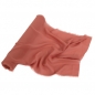 3 Meter Chiffon Tischläufer, hauchdünn, in Terracotta, 35 cm.