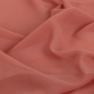 3 Meter Chiffon Tischläufer, hauchdünn, in Terracotta, 35 cm.
