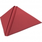 Duni Dunilin Premiumservietten in Bordeaux, 40 x 40 cm.