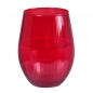 Duni Kerzenglas Ritz in Rot, 12,5 cm.