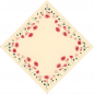 Duni Dunisilk® Mitteldecken Poppy Charm, abwischbar.