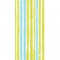 Duni Dunisoft Servietten Elise Stripes, ⅛ Falz, 20 x 40 cm.