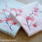 Duni Frühlingsserie Cherry Breeze Blue und Cherry Breeze Pink.