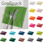 250er Pack Duni Zelltuch Servietten, 33 x 33 cm in 21 Farben