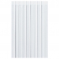 4 Meter Duni Evolin Skirtings in Weiß, selbstklebend.
