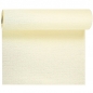 24 Meter Duni Evolin Tischläufer, 40 cm Breite, Tête-à-Tête, wasserabweisend in Cream.