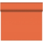 24 Meter Rolle Duni Bio Dunicel Tischläufer, Tête-à-Tête in Sun Orange, 40 cm Breite.