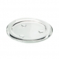 Glas Kerzenteller rund, 11,4 cm.