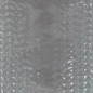 Kleines Glas Flaschen Väschen, gemustert, klar, 10 cm.