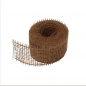 5 Meter Jute Tischband schmal, grobmaschig, natur, 50 mm.