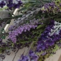 Kunstblume Deko Lavendel Mix Bündel, 18 cm.