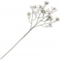 Kunstblume Schleierkraut, hochwertig, in Weiß, 60 cm.