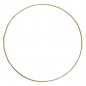 Metall Ring zum Verzieren in Gold, 35 cm.