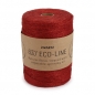150 Meter Sizo®Jute Schnur in Rot, 3 mm.