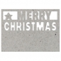 Bordüren Stanzer Merry Christmas, 64 x 22 mm, für Kartengestaltung, Basteln.