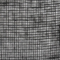 10 Meter Jute Tischband, schmal, grobmaschig in Schwarz, 15 cm.