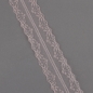 Tischband Spitze in Rosa, 38 mm breit.