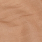 3 Meter Stoff Tischläufer, hauchzart in Cappuccino, 28 cm.