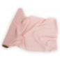 3 Meter Chiffon Tischläufer, hauchdünn, in Zartrosa, 35 cm.