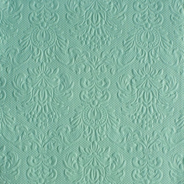 15er Pack Servietten Elegance in Eukalyptus, 33 x 33 cm