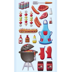 Klebe Softy Sticker Grill Party