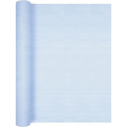 4,9 Meter Airlaid Papier Tischläufer in Hellblau, 40 cm