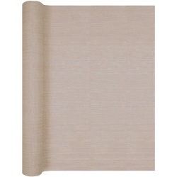 4,9 Meter Airlaid Papier Tischläufer Struktur in Taupe, 40 cm