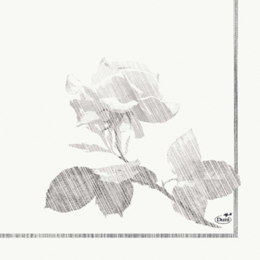 Duni Zelltuch Servietten Grey Rose, 33 x 33 cm