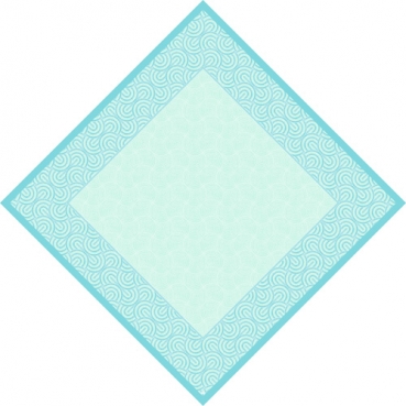 Duni Dunicel Mitteldecken Breeze Mint Blue