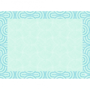 Duni Papier Tischsets Breeze Mint Blue, 30 x 40 cm