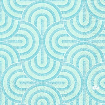 Duni Zelltuch Servietten Breeze Mint Blue, 33 x 33 cm