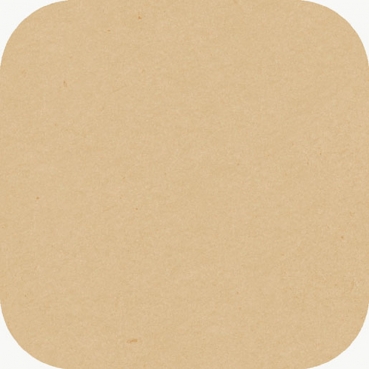 Duni Glasuntersetzer in Natural Brown, mehrlagig, 85 x 85 mm