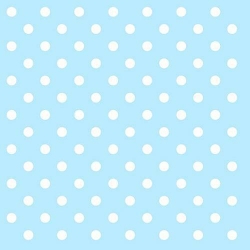 20er Pack Servietten Punkte in Hellblau, 33 x 33 cm