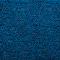15er Pack Servietten Elegance in Blau, 33 x 33 cm
