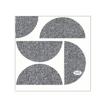 Duni Dunisoft Cocktail-Servietten Shapes, 20 x 20 cm