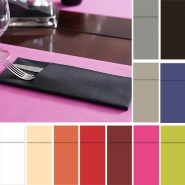 Duni Serviettentaschen, Bestecktaschen Duniletto Slim in 12 Farben
