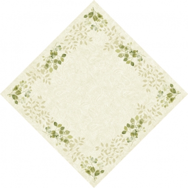 Bio Dunicel® Mitteldecken Paisley Leaves