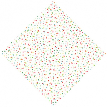 Duni Dunicel Mitteldecken Happy Bubbles